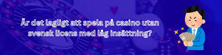 Utländska Casino med Låg Insättning - Spela Smart och Säkert 777746425